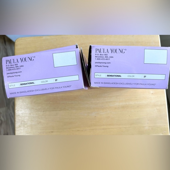 Lot Of 2 Paula Young Wigs Sensational Style Size A Color #27 Light Auburn In Box - Picture 16 of 16